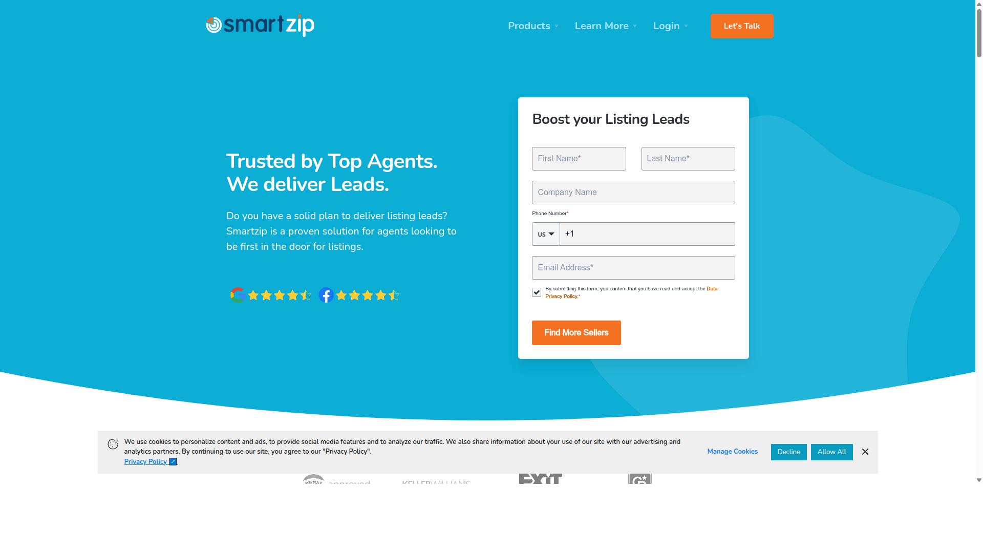 Smartzip website